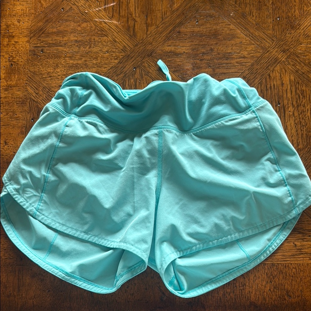 Women's electric turquoise Shorts (tied)